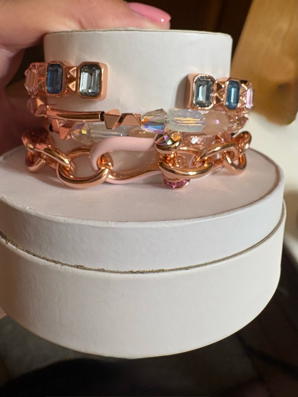 BP- Rose Gold Bracelet Stack